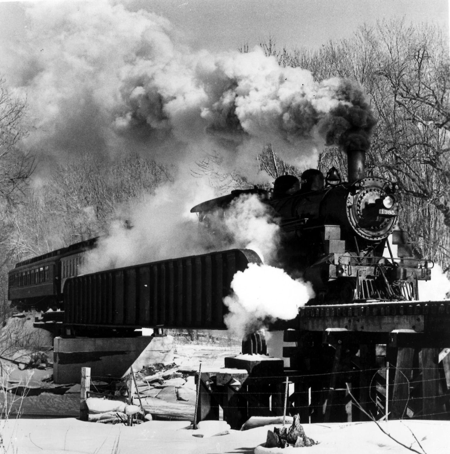Mid-Continent Railway Museum Steam Engine 1385
